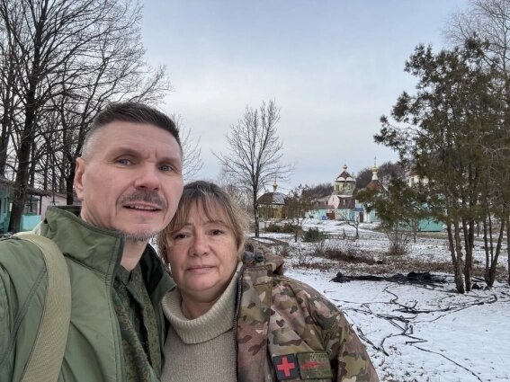    Кости Хейсканен и Ольга Карабейникова Фото: Фото предоставил Кости Хейсканен.