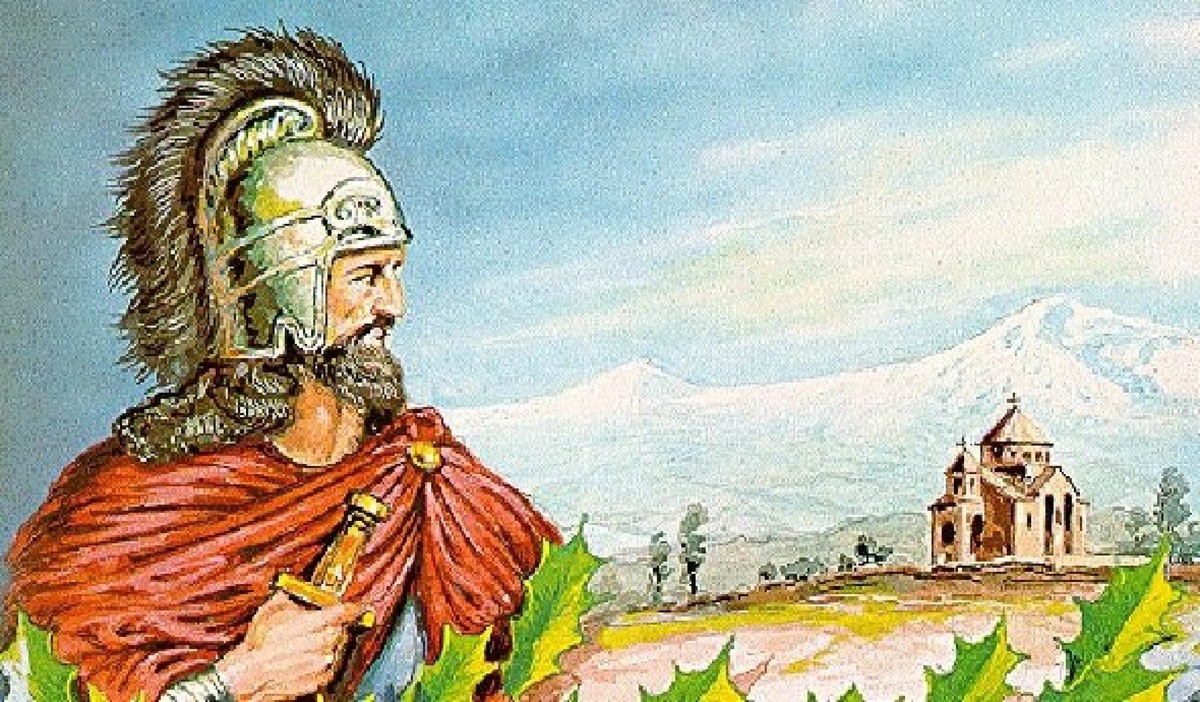    Святой Вардан Мамиконян. Источник фото: alternathistory.ru.