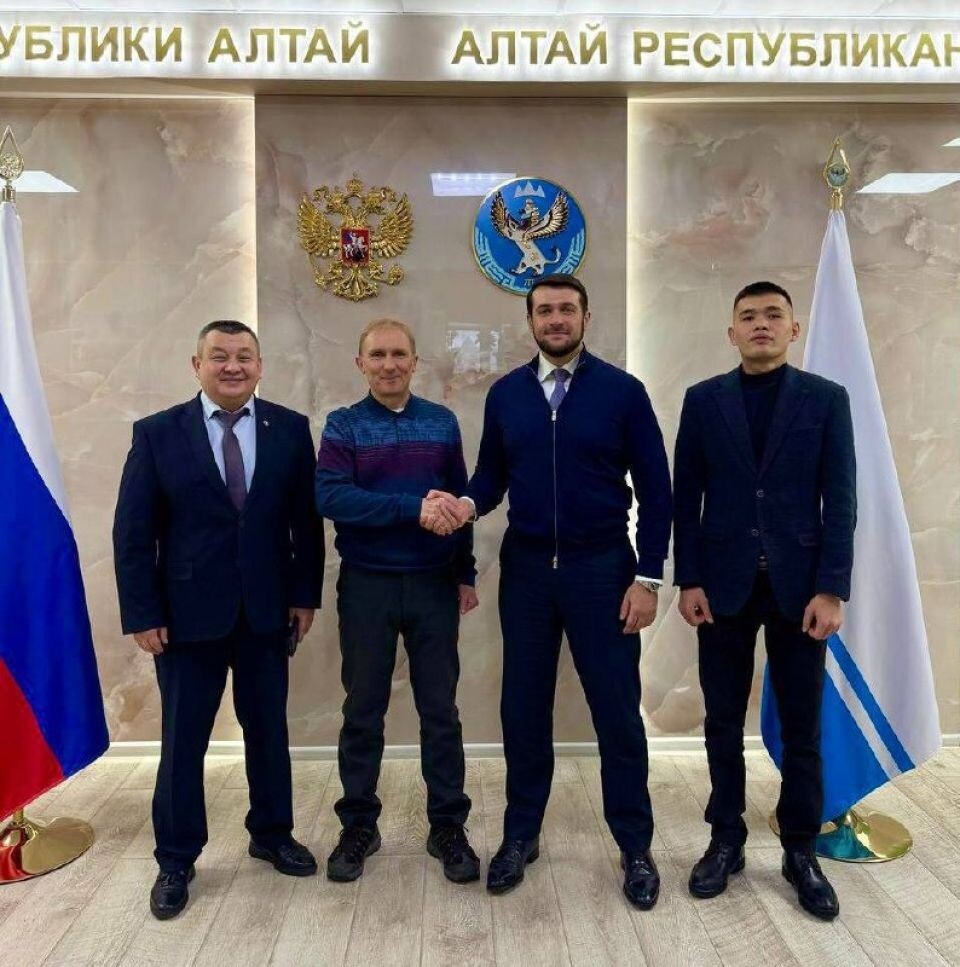    В Республике Алтай договорились о развитии спорта. Источник: t.me/asprokopyev