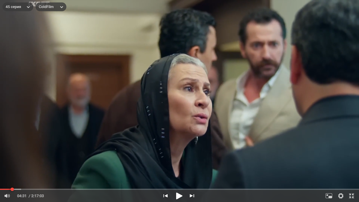 Кадр из 45 серии сериала "Далекий город"