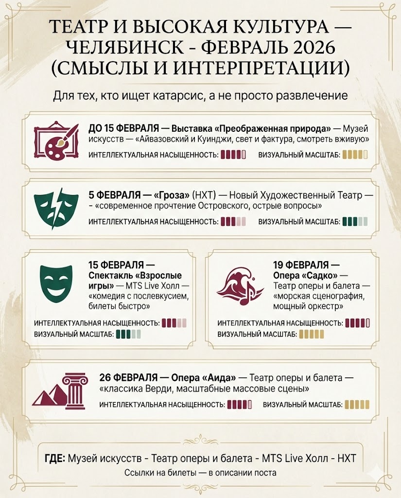 Афиша Челябинск