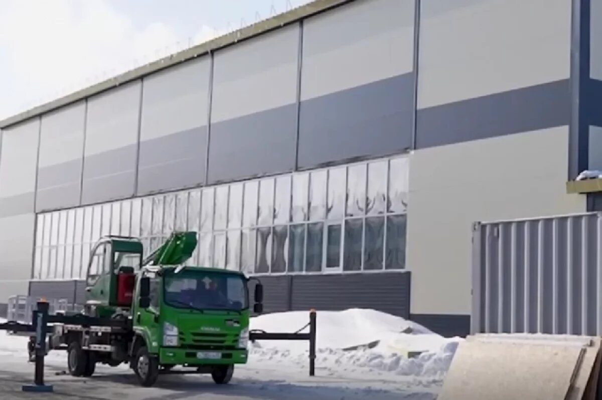    Многофункциональный спорткомплекс в Южно-Сахалинске готовят к открытию