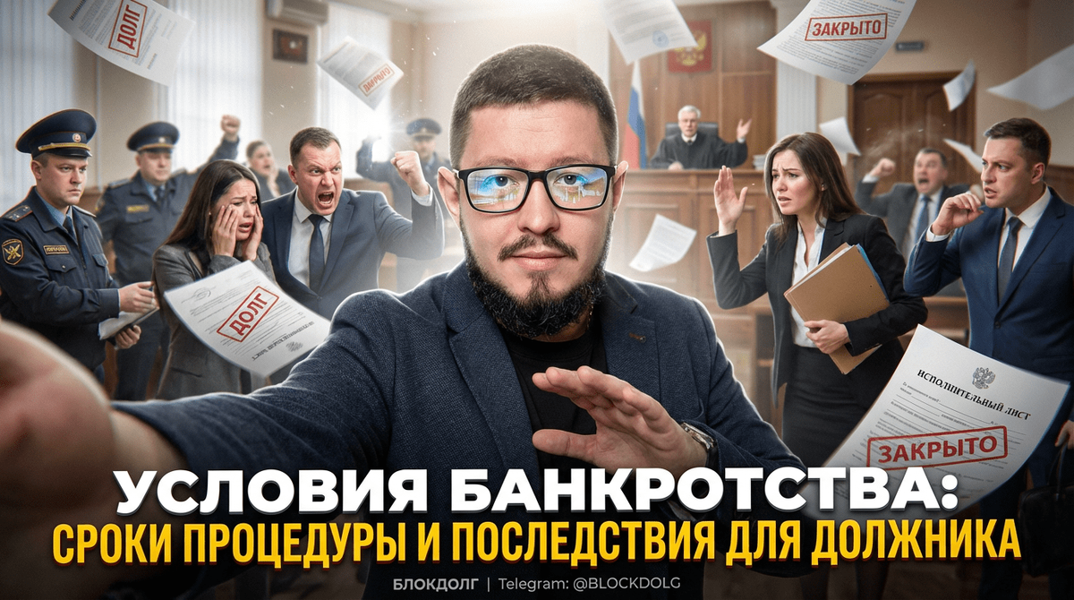    Сроки процедуры банкротства и их влияние на должника Tikhina
