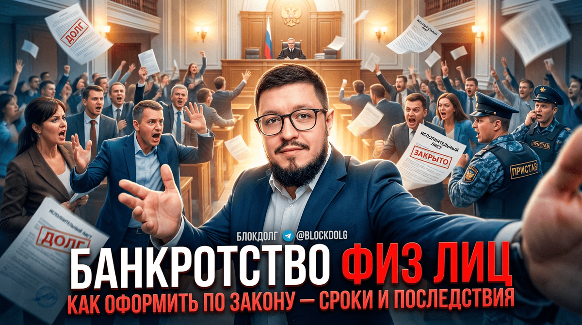    Как оформить банкротство физических лиц по закону: сроки и последствия Tikhina