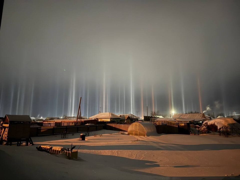    В Новосибирской области заметили редкое природное явление. Источник: Управление ветеринарии Чистоозерного района