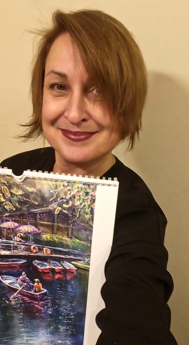 Художник Анна Зобс. Фото с Телеграм канала Анны Зобс 