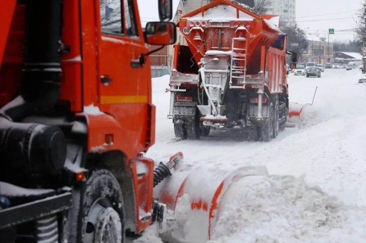    На расчистку дорог в Краснодаре направят дополнительную технику