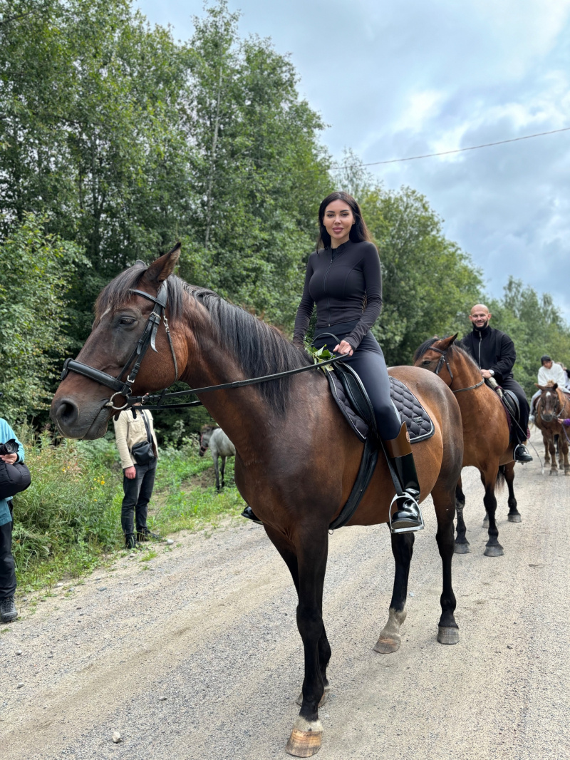    Рэпер Джиган с супругой Самойловой снимали сериал в КарелииТатьяна Ермакова / VK