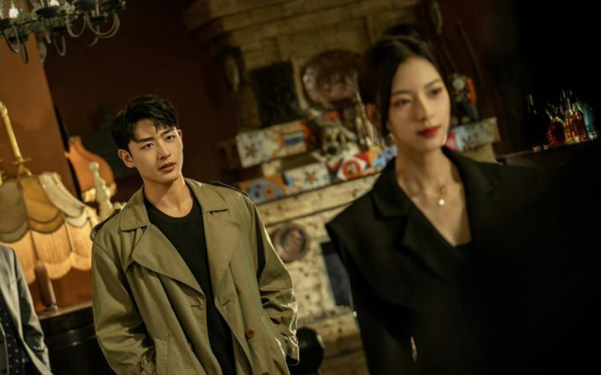 Кадр из дорамы "Два лиса"