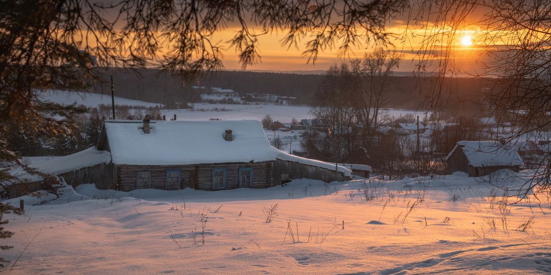 Зимний закат