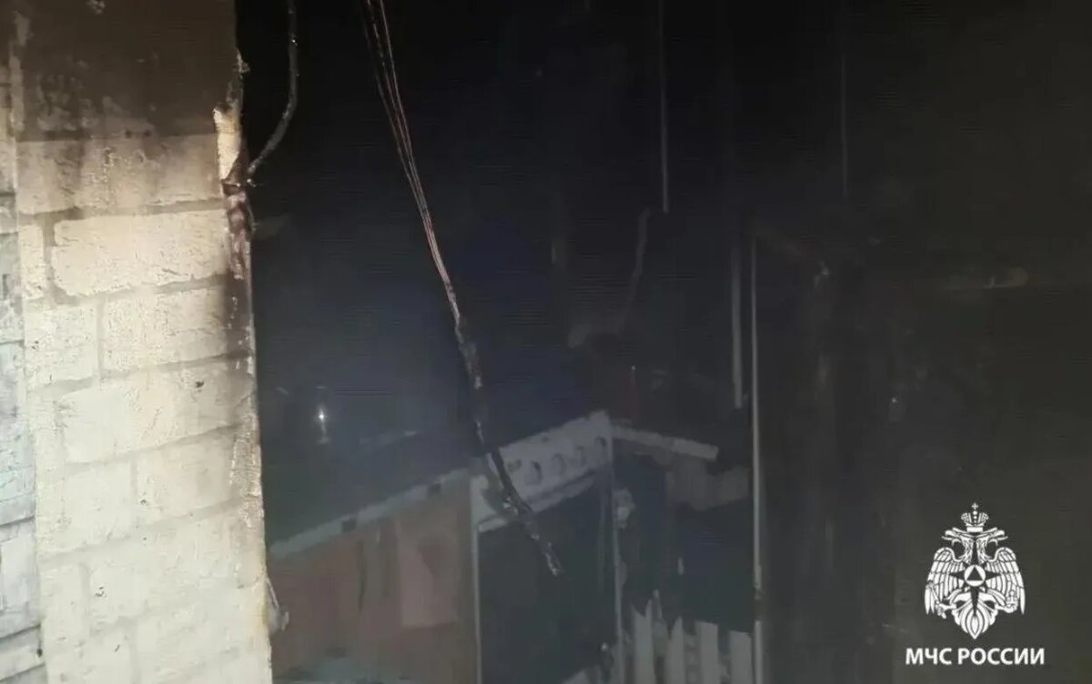    Двух пенсионеров спасли из горящего дома в Удмуртии