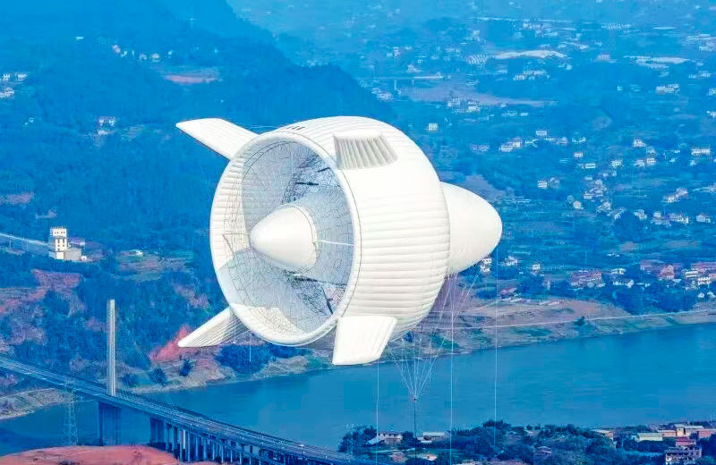 Энергия с высоты 2 км – Китай испытал первый в мире летающий ветряк на 3 МВт