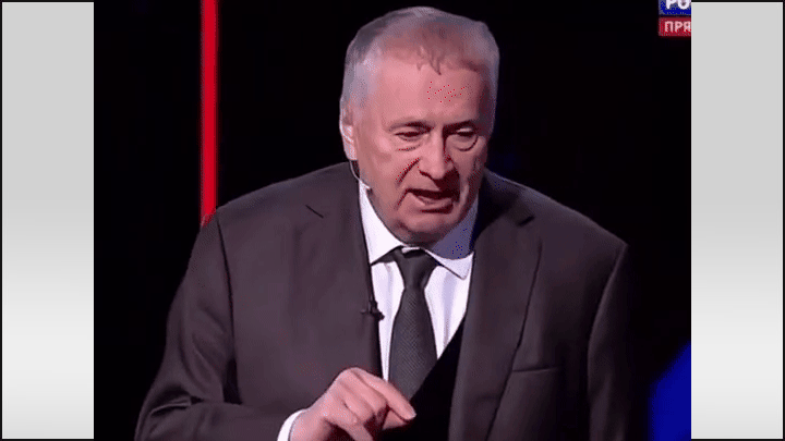    Владимир Вольфович всё уже давно предсказал. GIF видео ТГ-канала "ЛЕПРА"