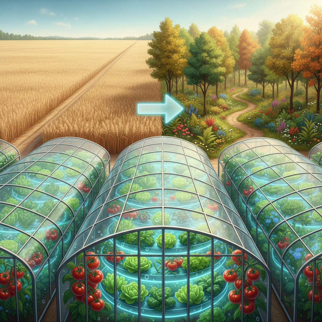 СТАТЬЯ 9. Трансформация ландшафта: от эксплуатации — к восстановлению. Ферма, где у каждого гектара своя миссия.