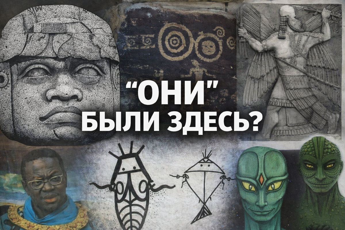 Следы пришельцев на Земле. Почему почти все народы мира говорят об одних и тех же «богах с неба»?