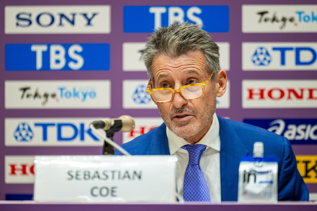    Президент World Athletics Себастьян Коу. Global Look Press