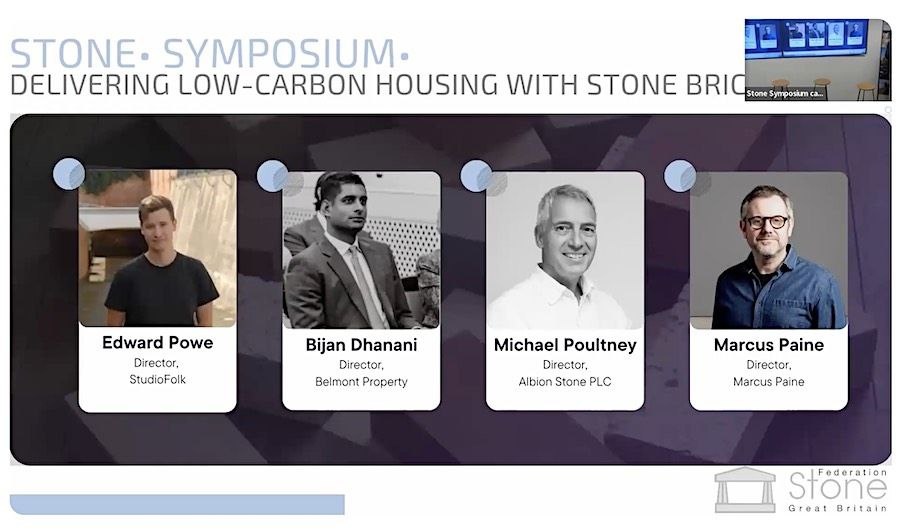 Участники дискуссии «Каменные кирпичи» в рамках симпозиума.