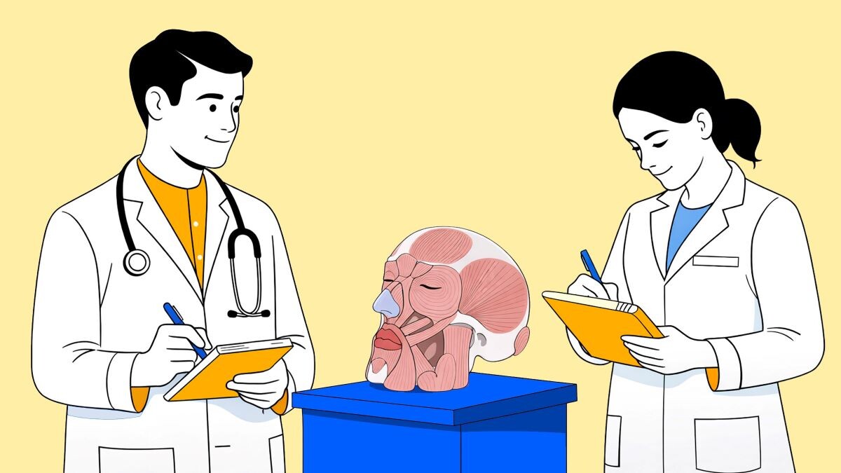 Анатомическая модель мышц лица — практический помощник в клинической работе и обучении