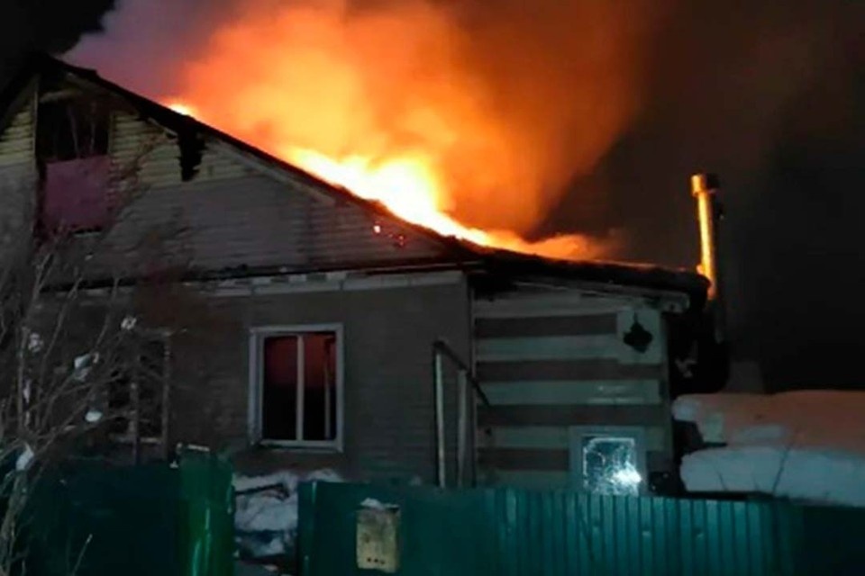    Информация о пострадавших не поступала. Фото: vk.com/gku_lenoblpozhspas