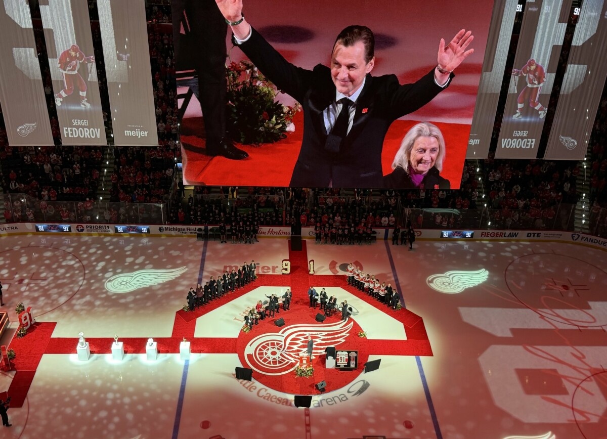     В Детройте о церемонии вывода из обращения номера Фёдорова: у него была выдающаяся карьера