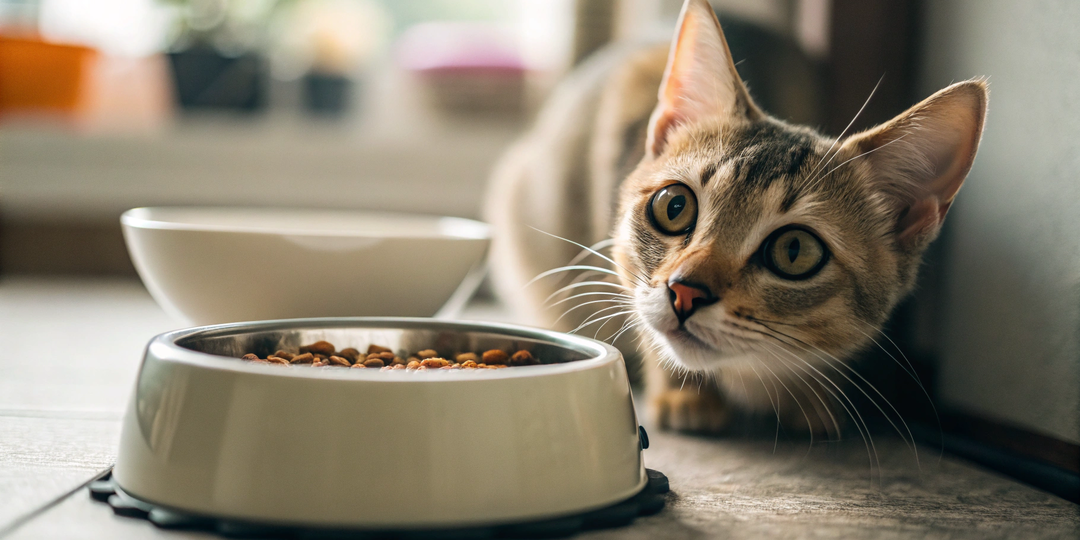 Ошибка владельца: ставите миску с водой рядом с едой