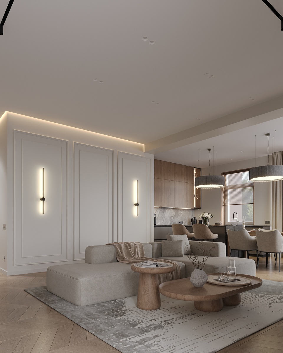 Кухня в загоролном доме