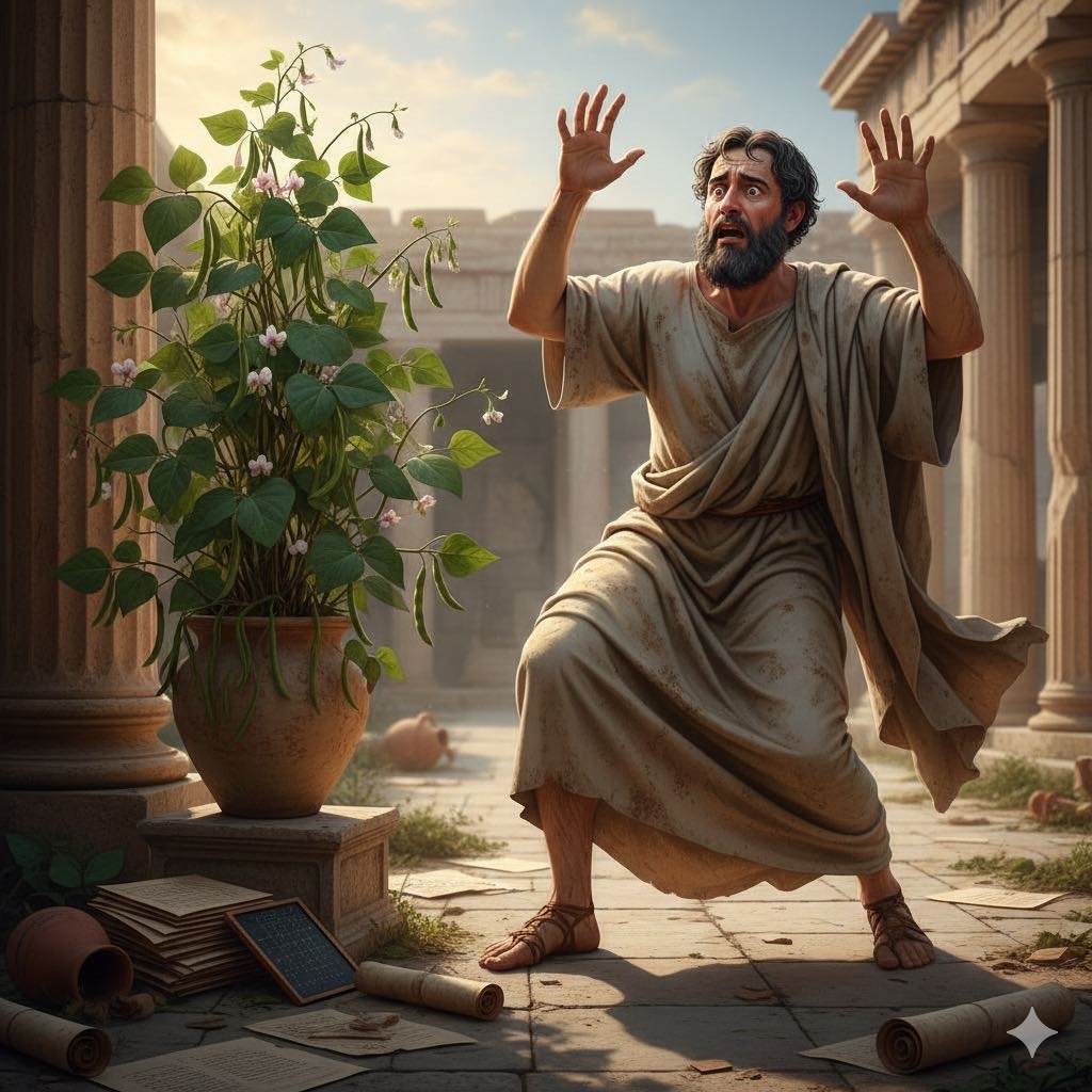 🫘 Почему философ избегал бобов? Таинственный запрет ПифагораСогласно античным источникам, Пифагор запрещал своим ученикам бобы — им нельзя было их есть и даже прикасаться к ним. Точная причина этого запрета неизвестна: среди возможных объяснений называют веру в переселение душ, символическое значение или опасения, связанные со здоровьем.Самая известная версия гласит, что, спасаясь от врагов, он отказался пройти через бобовое поле и из-за этого был схвачен.👉 Как думаешь, был ли этот запрет философским убеждением или всего лишь преувеличенной легендой? 🤔🫘