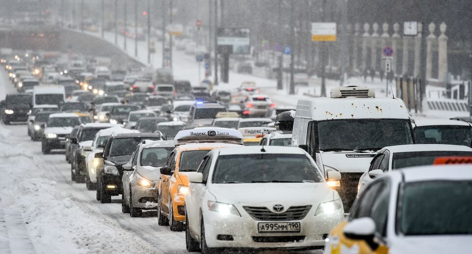    Снегопад в Москве / Медиасток.рф