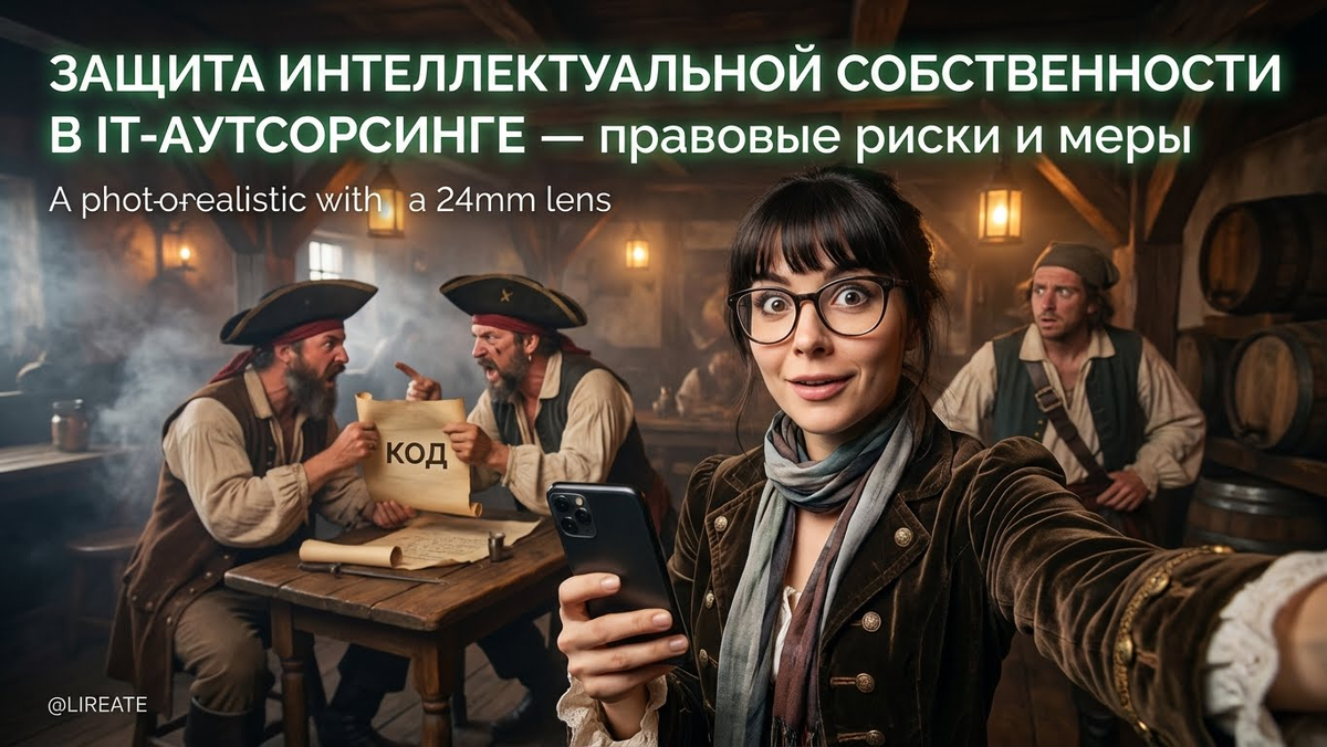    Правовые риски и меры защиты интеллектуальной собственности в IT-аутсорсинге Лирейт