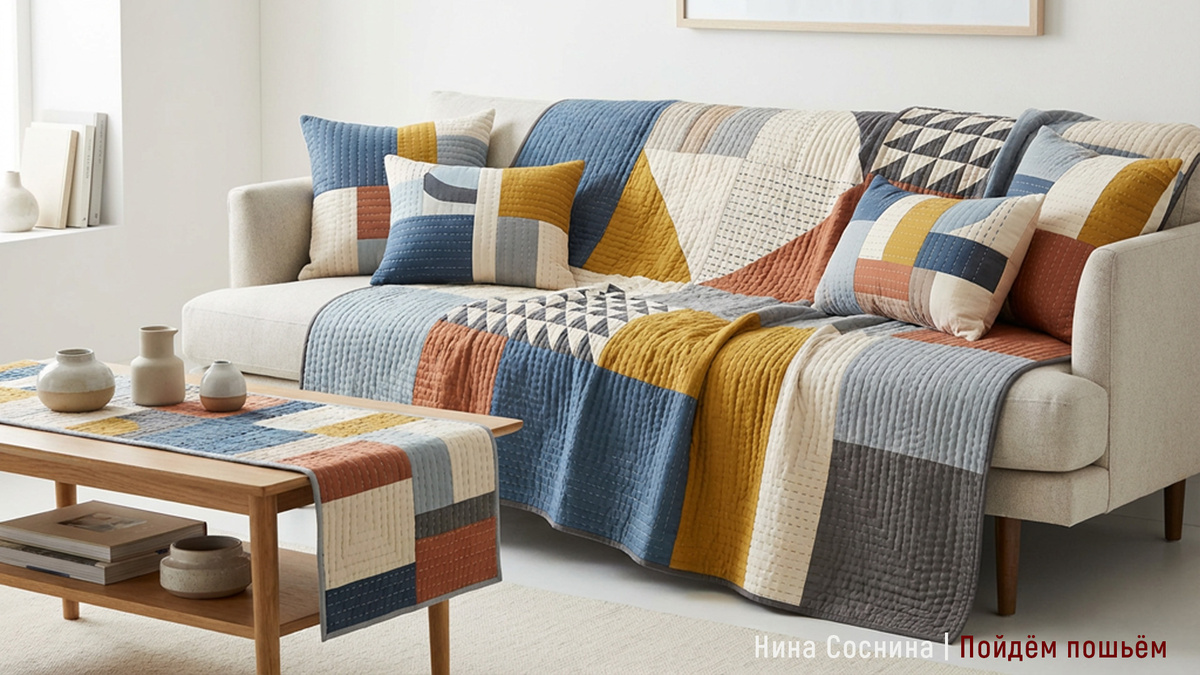 Пэчворк в интерьере