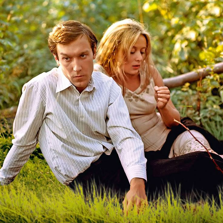 Маргарита Терехова с Олегом Янковским в фильме «Зеркало», 1974 год