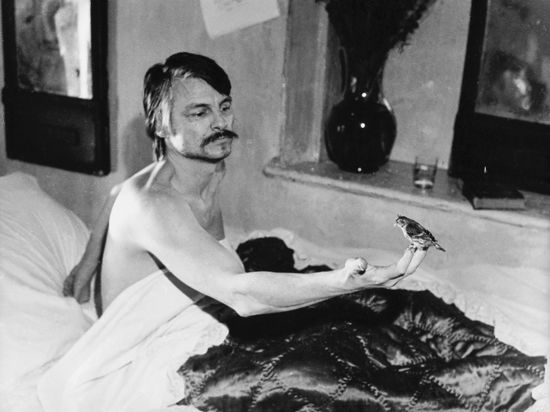 Кадр с участием Андрея Тарковского, не вошедший в фильм «Зеркало»