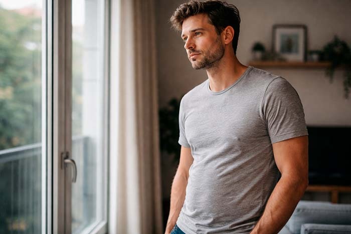 Живот у мужчин — это не просто эстетическая проблема. Он напрямую связан с гормонами, обменом веществ и состоянием сердца. Разбираемся, почему его нельзя игнорировать.