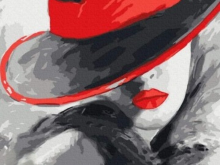 Мадам в шляпе