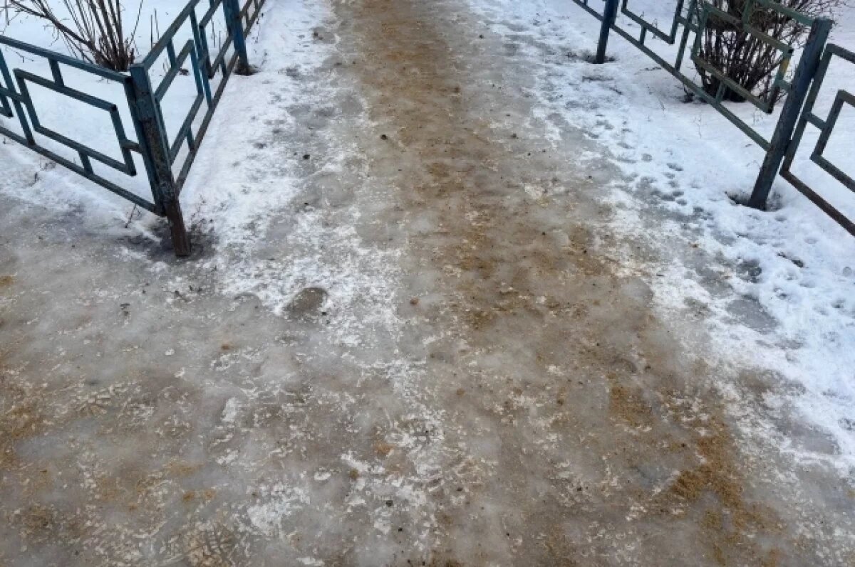    59 нижегородцев были госпитализированы из-за гололеда