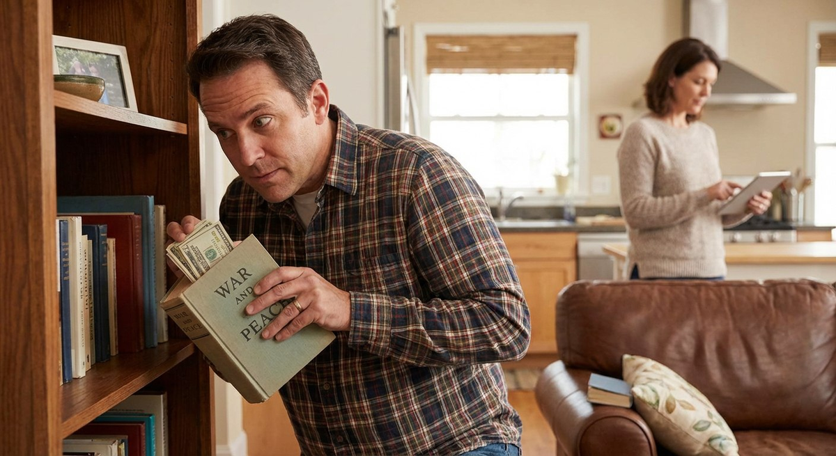  Фото: нейросеть. Финансовая измена представляет собой тайные манипуляции с деньгами, которые могут подорвать доверие между супругами.