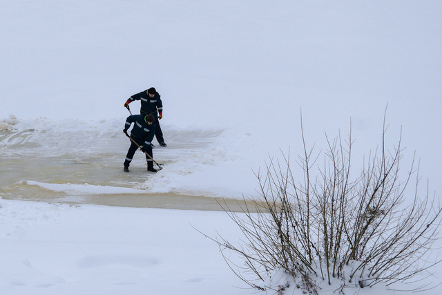 В Твери идет подготовка к крещенским купаниям