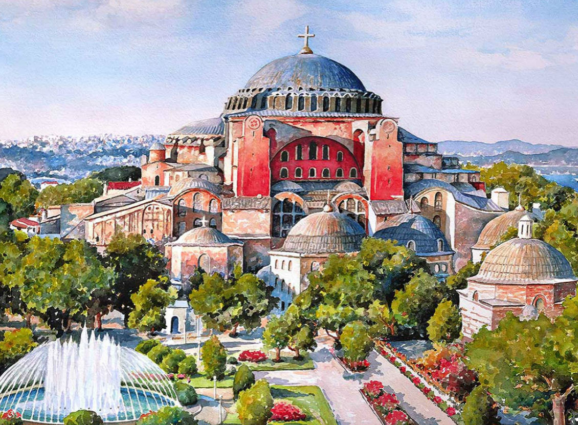 Константинополь снова станет православным? (Фото: i.pinimg.com).