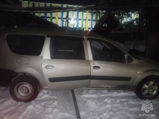    В Слободском ночью сгорел автосервис