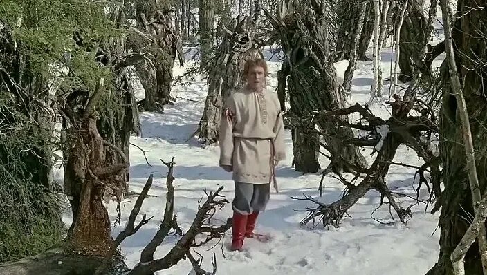 Кадр из фильма «Морозко» (1964). Скриншот.