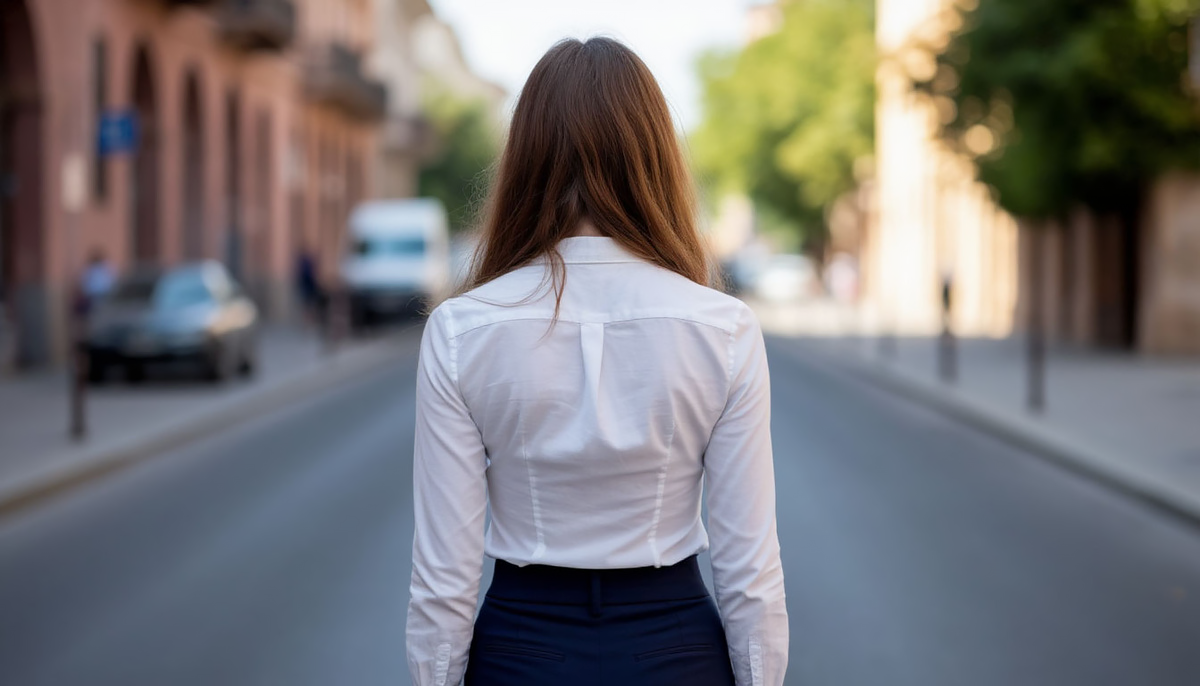 Той девушкой была она же, только в другом мире.