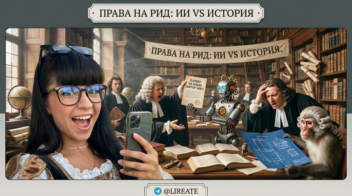    Как ИИ влияет на интеллектуальные права и результаты деятельности Лирейт