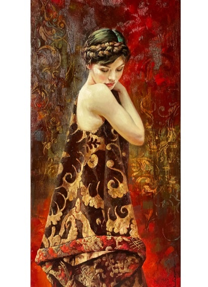Андрей Атрошенко (Andrew Mare) - Девушка в красном | Галерея Form & Bronze