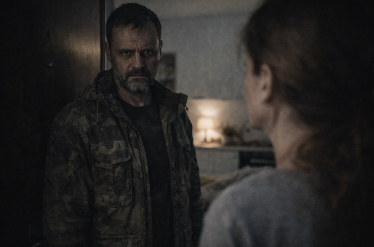 Муж смотрит на меня