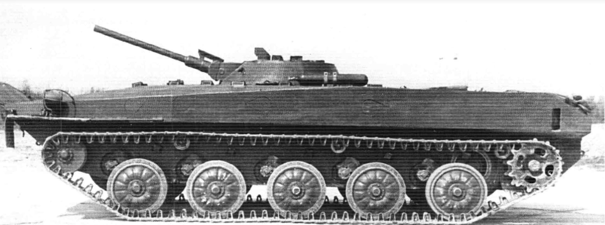 Опытный образец колёсно-гусеничной машины «Объект 911» собственной персоной. Фотография в свободном доступе.