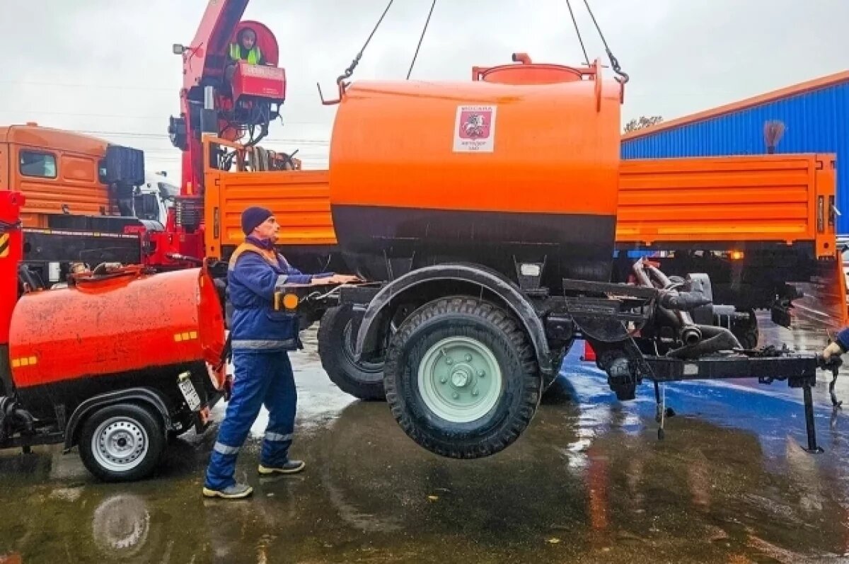    Сергей Собянин рассказал о передаче коммунальной техники новым регионам