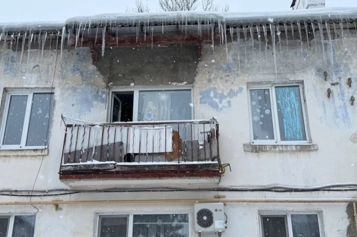 Дом, где произошла трагедия. Фото: «АиФ-Саратов»