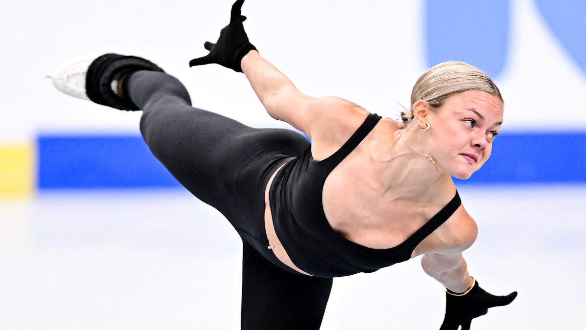    Фигуристка Луна Хендрикс готовится к старту на ЧЕ-2026. Фото: GLOBAL LOOK PRESS