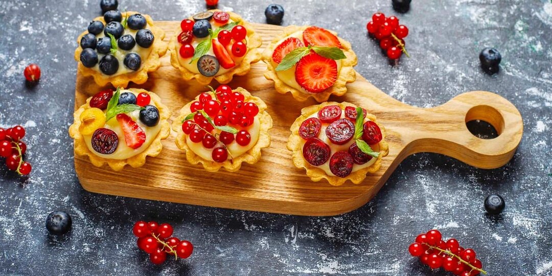 Пять идей для вкусных тарталеток с фруктами