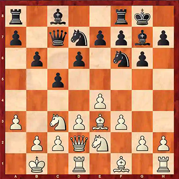 Диаграмма 1. Ход белых.